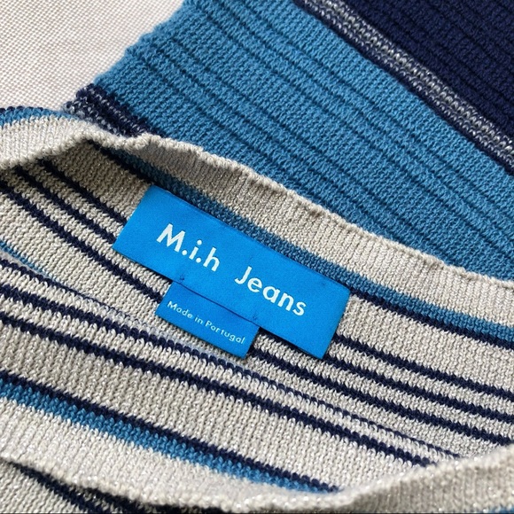 M.i.H. Gatineau Striped Merino Wool Blend Maxi Knit Dress - Picture 6 of 8